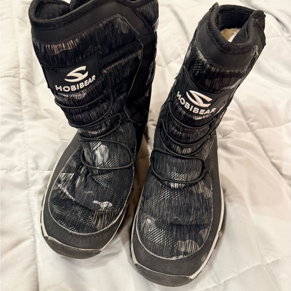 Black Winter Boots - image 1